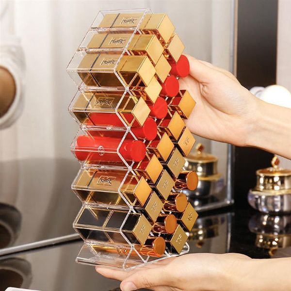 storage boxes & bins 16/26 grid transparent acrylic lipstick holder makeup box cosmetic rack lip gloss vertical display
storage boxes & bins 16/26 grid transparent acrylic lipstick holder makeup box cosmetic rack lip gloss vertical display