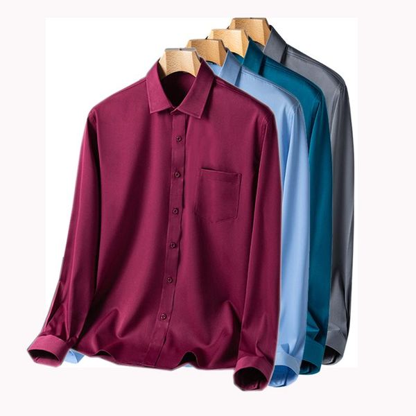 men's dress shirts men brand shirt formal office 93% polyester for spring summer solid turndown collar fashion broadcloth pocket a08281, White;black
men's dress shirts men brand shirt formal office 93% polyester for spring summer solid turndown collar fashion broadcloth pocket a08281, White;black