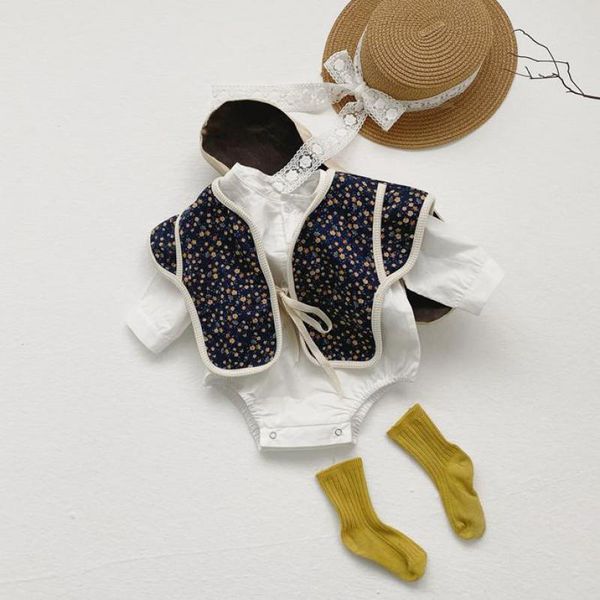 spring new baby bodysuit for girls clothes sets kids girls white long sleeve bodysuit and floral cardigan vest 2pcs set 210413
spring new baby bodysuit for girls clothes sets kids girls white long sleeve bodysuit and floral cardigan vest 2pcs set 210413