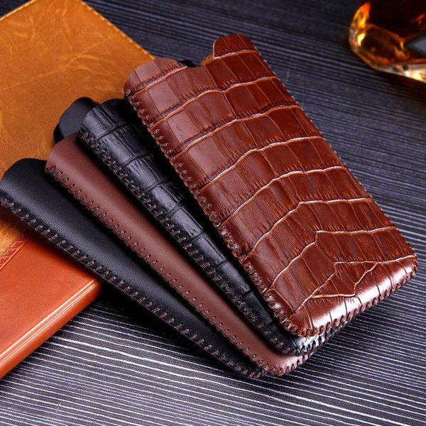 real leather pull sleeve pouch phone case for samsung galaxy note 20 note20 ultra genuine cowhide cow skin crocodile grain bags cell pouches
real leather pull sleeve pouch phone case for samsung galaxy note 20 note20 ultra genuine cowhide cow skin crocodile grain bags cell pouches