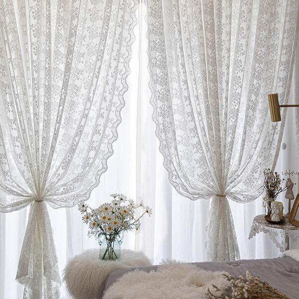 curtain & drapes double luxury lace curtains for bedroom kitchen sheer window decor elegant
curtain & drapes double luxury lace curtains for bedroom kitchen sheer window decor elegant