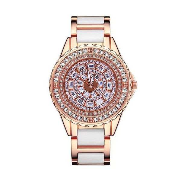wristwatches watch factory direct sales rhinestone women's relogio feminino waterproof white ceramic strap relojes para mujer, Slivery;brown
wristwatches watch factory direct sales rhinestone women's relogio feminino waterproof white ceramic strap relojes para mujer, Slivery;brown