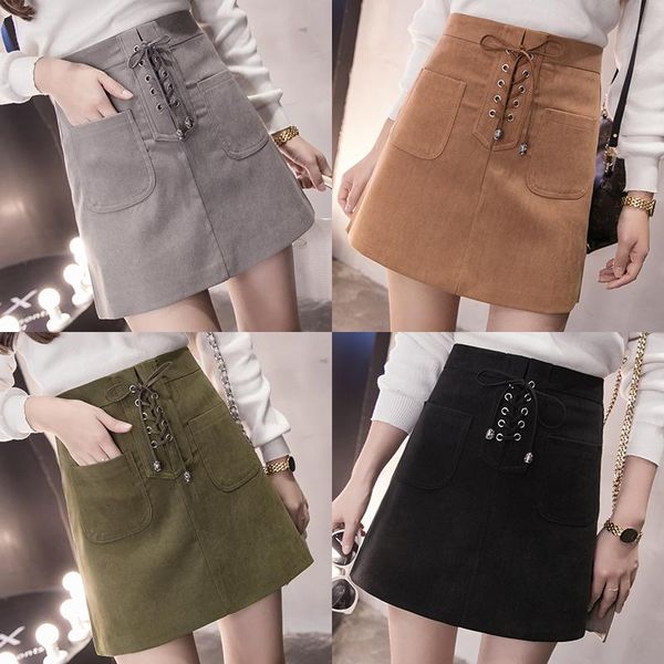 skirts autumn lace up leather suede pencil skirt winter 2021 cross high waist pocket split bodycon short womens s, Black
skirts autumn lace up leather suede pencil skirt winter 2021 cross high waist pocket split bodycon short womens s, Black