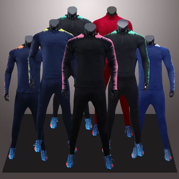 long sleeve survetement football uniforms 2020 kids men soccer jerseys sets running jackets kits sports clothes futbol tracksuit, Black
long sleeve survetement football uniforms 2020 kids men soccer jerseys sets running jackets kits sports clothes futbol tracksuit, Black