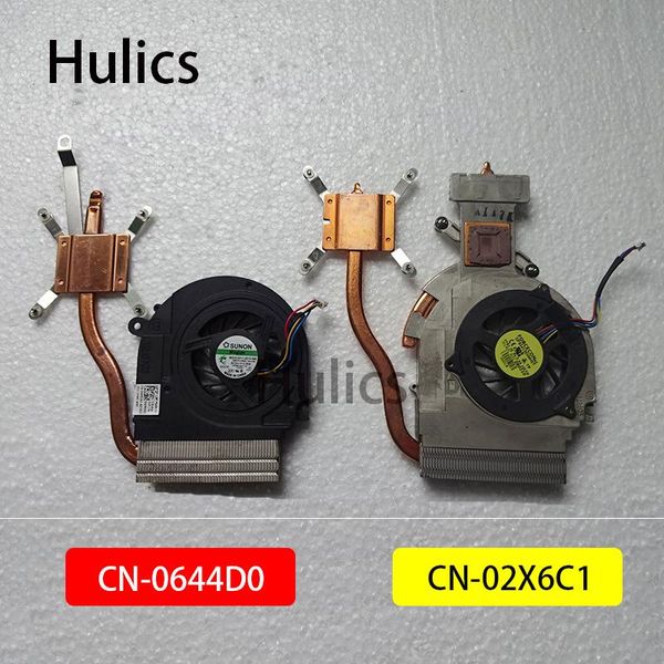 hulics original for studio 1558 cn-02x6c1 cn-0644d0 cn-0w956j lapcpu cooling heatsink with fan pads
hulics original for studio 1558 cn-02x6c1 cn-0644d0 cn-0w956j lapcpu cooling heatsink with fan pads