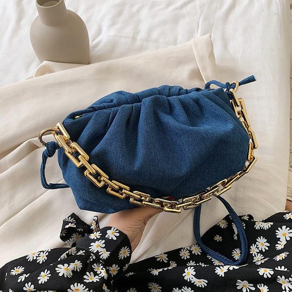 evening bags women's shoulder underarm bag denim thick metal chain crossbody purses and handbag ladies hobo
evening bags women's shoulder underarm bag denim thick metal chain crossbody purses and handbag ladies hobo