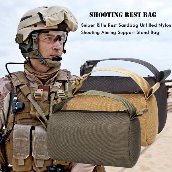 unfilled sniper rifle rest bag camping portable outdoor nylon support stand sandbag elements for shooting aiming bags
unfilled sniper rifle rest bag camping portable outdoor nylon support stand sandbag elements for shooting aiming bags