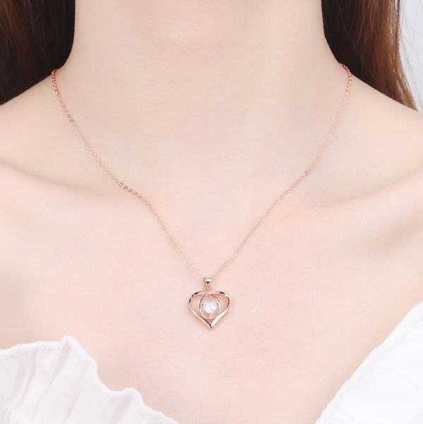 heart pendant necklace for women s925 sliver forever love jewelry mother girlfriend wife without gift box arrival, Silver
heart pendant necklace for women s925 sliver forever love jewelry mother girlfriend wife without gift box arrival, Silver