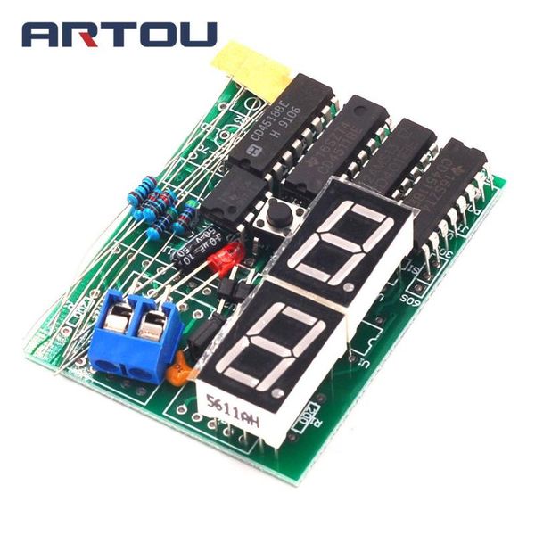 integrated circuits 30-60 second counter 30-60s timer simple satch digital electronic technology training kit
integrated circuits 30-60 second counter 30-60s timer simple satch digital electronic technology training kit