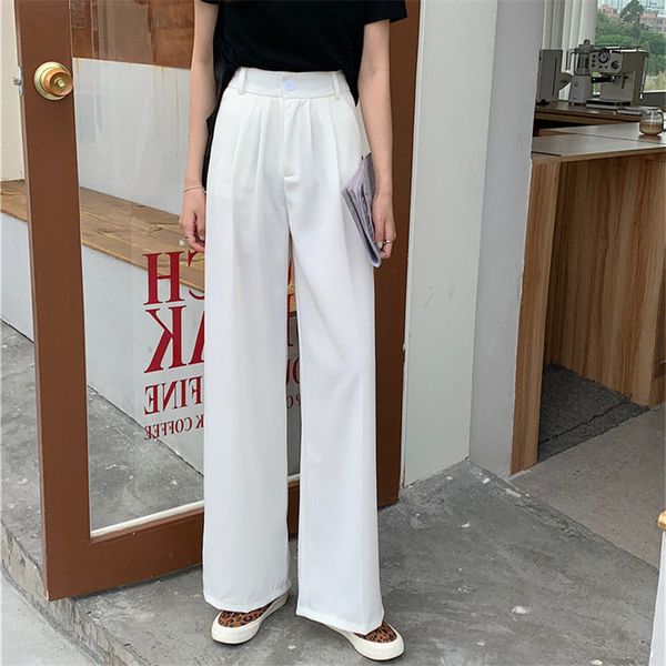straight office lady high street femme retro wide pants plus size loose party thin waist casual 210421, Black;white
straight office lady high street femme retro wide pants plus size loose party thin waist casual 210421, Black;white