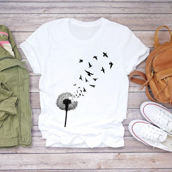 men bird animal printing t shirt cute cartoon fashion print clothes lady mens ladies graphic female tee, White;black
men bird animal printing t shirt cute cartoon fashion print clothes lady mens ladies graphic female tee, White;black