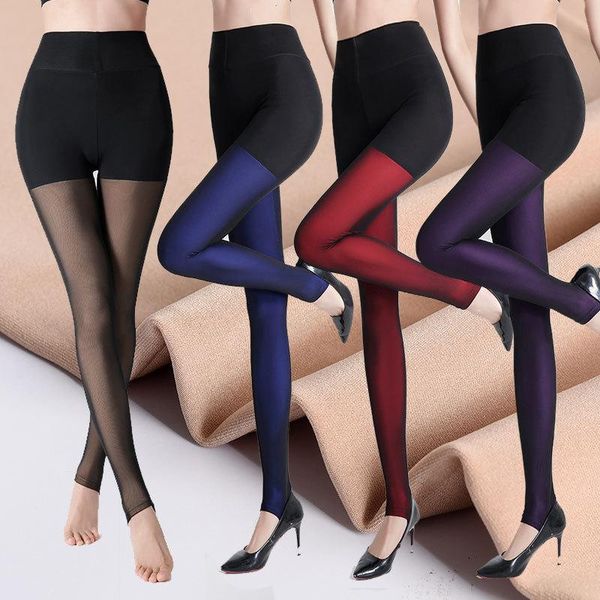 women's leggings fake meat through women wear anti hook silk yarn spring autumn thin belt safety pants high waist slim size step on foo, Black
women's leggings fake meat through women wear anti hook silk yarn spring autumn thin belt safety pants high waist slim size step on foo, Black