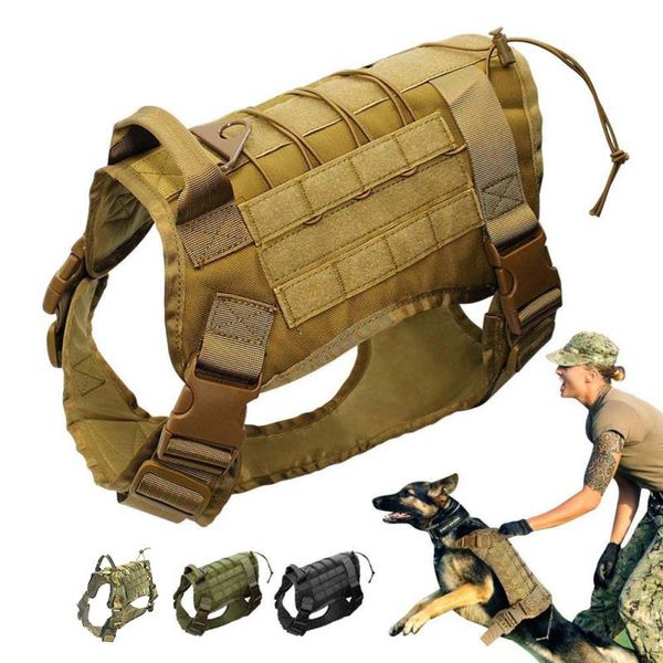 dog collars & leashes adjustable military tactical pet harness collar working vest hunting nylon leash lead training for medium large dogs
dog collars & leashes adjustable military tactical pet harness collar working vest hunting nylon leash lead training for medium large dogs