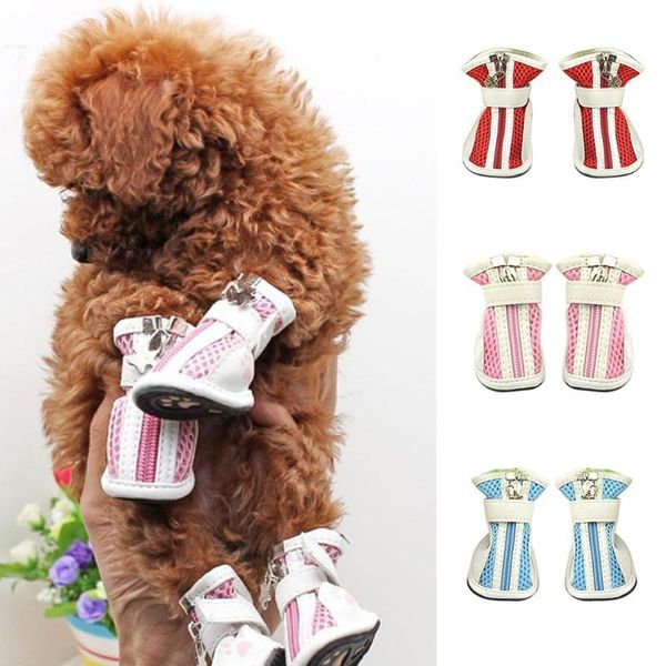 dog apparel 4pcs fashion cute mesh cotton breathable anti-skid shoes socks casual pet travel essential puppy boots accessories
dog apparel 4pcs fashion cute mesh cotton breathable anti-skid shoes socks casual pet travel essential puppy boots accessories