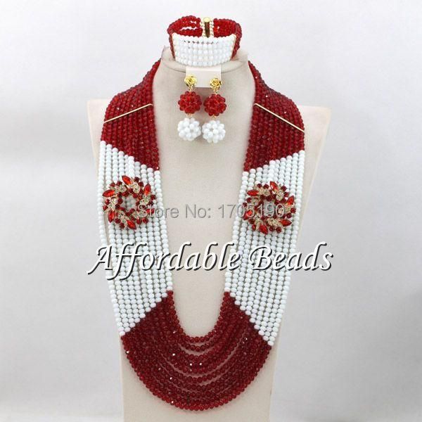 earrings & necklace gorgeous african jewelry sets vintage nigerian beads set abc019, Silver
earrings & necklace gorgeous african jewelry sets vintage nigerian beads set abc019, Silver