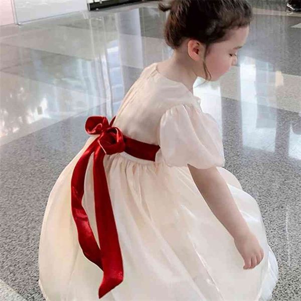 summer girls mesh dress sweet puff sleeve back straps princess baby kids clothes children's clothing 210625, Red;yellow
summer girls mesh dress sweet puff sleeve back straps princess baby kids clothes children's clothing 210625, Red;yellow