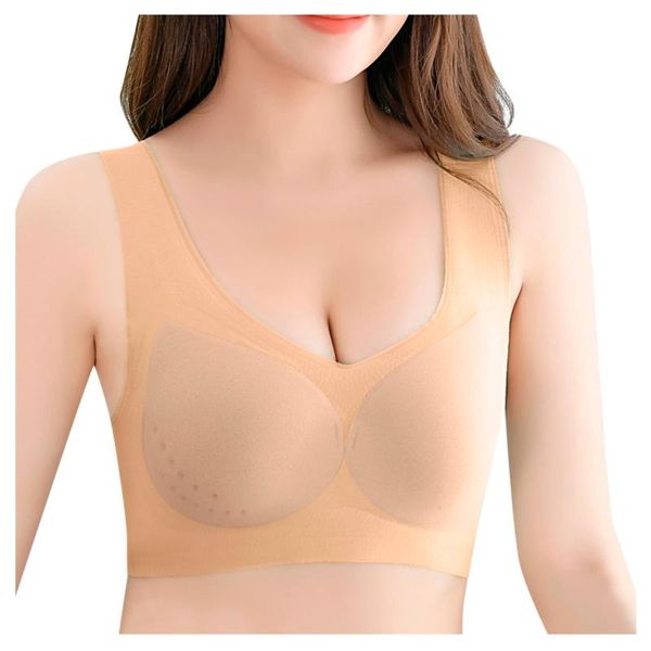 bras women's traceless underwear gathering a thin breathable mesh latex sports bra full cup solid color simple sexy, Red;black
bras women's traceless underwear gathering a thin breathable mesh latex sports bra full cup solid color simple sexy, Red;black