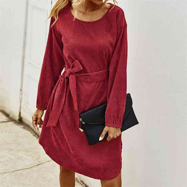 autumn winter simple long-sleeved corduroy dress female midi a- line vintage o-neck women vestidos de fiesta 210508, Black;gray
autumn winter simple long-sleeved corduroy dress female midi a- line vintage o-neck women vestidos de fiesta 210508, Black;gray