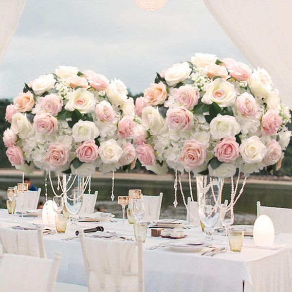decorative flowers & wreaths 60cm large artificial flower ball silk table centerpiece for party event wedding decor road lead bouquet
decorative flowers & wreaths 60cm large artificial flower ball silk table centerpiece for party event wedding decor road lead bouquet