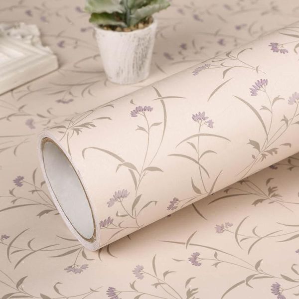 wallpapers thicken waterproof pvc self-adhesive wallpaper colored film bedroom tv background sticker pastoral floral lavender
wallpapers thicken waterproof pvc self-adhesive wallpaper colored film bedroom tv background sticker pastoral floral lavender