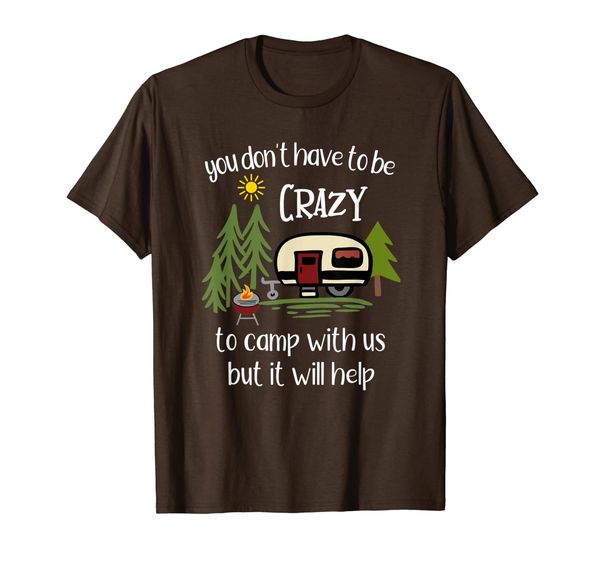 Awesome Camping Shirt Camper Gift, Crazy Camper with Saying T-Shirt, Mainly pictures
Awesome Camping Shirt Camper Gift, Crazy Camper with Saying T-Shirt, Mainly pictures