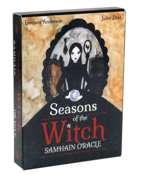 seasons of the witch samhain oracles card fate divination tarot deck board game for party family gift
seasons of the witch samhain oracles card fate divination tarot deck board game for party family gift