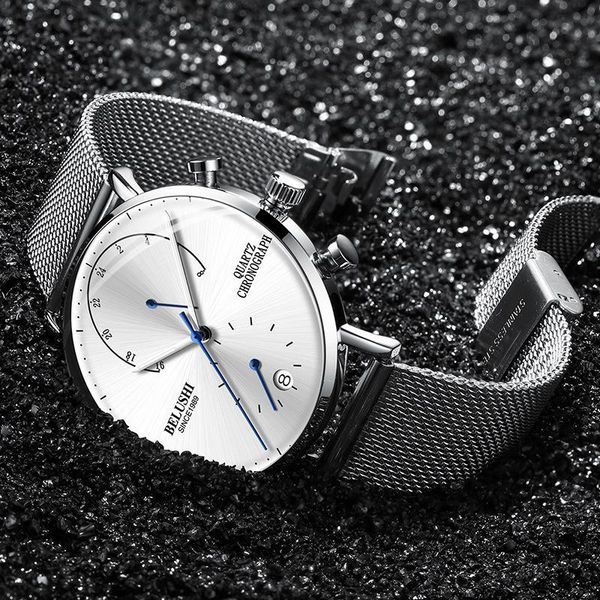 wristwatches 2021 fashion men's watch multifunctional sports quartz waterproof luminous trend nordic atmosphere male, Slivery;brown
wristwatches 2021 fashion men's watch multifunctional sports quartz waterproof luminous trend nordic atmosphere male, Slivery;brown