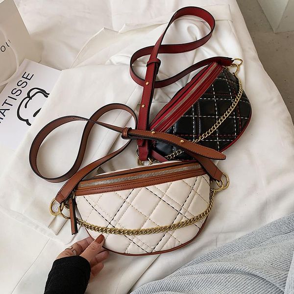 waist bags small chain women's fanny pack plaid leather bag chest shoulder crossbody luxury designer handbags and purses female
waist bags small chain women's fanny pack plaid leather bag chest shoulder crossbody luxury designer handbags and purses female