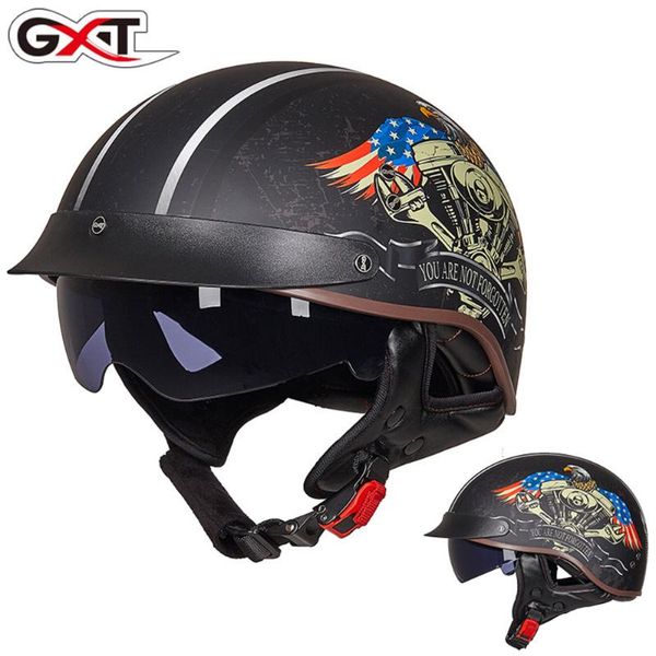 motorcycle helmets gxt open face visor helmet lightweight man women half-helmet retro moto men's dot approved
motorcycle helmets gxt open face visor helmet lightweight man women half-helmet retro moto men's dot approved