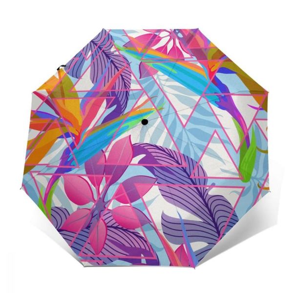 umbrellas wind resistant fully-automatic umbrella summer floral tropical palm leaves colorful rain 3 folding parasol travel car
umbrellas wind resistant fully-automatic umbrella summer floral tropical palm leaves colorful rain 3 folding parasol travel car