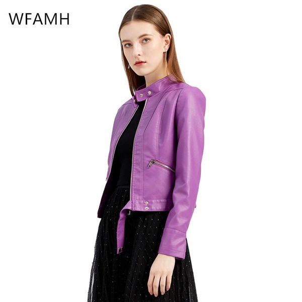 women's leather & faux 2021 spring and autumn fashion jacket short stand collar thin women zippers full casual, Black
women's leather & faux 2021 spring and autumn fashion jacket short stand collar thin women zippers full casual, Black
