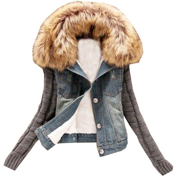 women's jackets 2021 spring cowboy demin coat woman long sleeve fashion outwear, Black;brown
women's jackets 2021 spring cowboy demin coat woman long sleeve fashion outwear, Black;brown