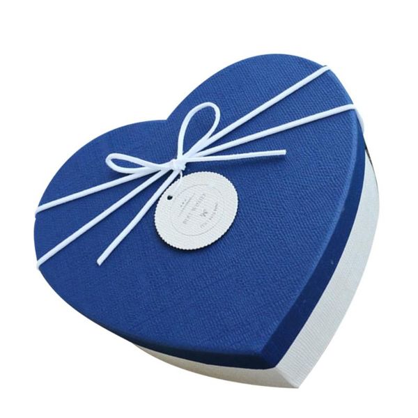 exquisite gift box bowknot heart shaped valentine day birthday present packing - size (white bottom blue cover) wrap
exquisite gift box bowknot heart shaped valentine day birthday present packing - size (white bottom blue cover) wrap