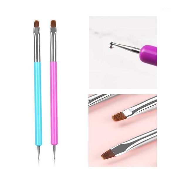 way nail art dotting uv gel flat brush pen tool acrylic painitng drawing manicure brushes1, Yellow
way nail art dotting uv gel flat brush pen tool acrylic painitng drawing manicure brushes1, Yellow