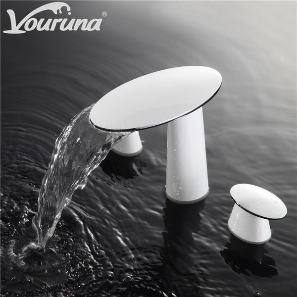 bathroom sink faucets vouruna luxurious white mashroom shape 8 inch widespread tap lavatory basin faucet chrome patent design
bathroom sink faucets vouruna luxurious white mashroom shape 8 inch widespread tap lavatory basin faucet chrome patent design