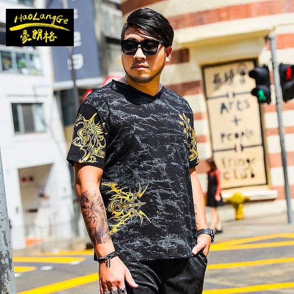 fat plus size short sleeve t-shirt fat man oversized loose fat man clothes, Black;brown
fat plus size short sleeve t-shirt fat man oversized loose fat man clothes, Black;brown