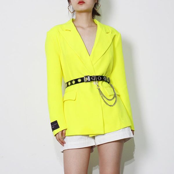 women's suits & blazers jackets spring arrival autumn lapel loose double breasted long sleeve coat fashion vertical women blazer female, White;black
women's suits & blazers jackets spring arrival autumn lapel loose double breasted long sleeve coat fashion vertical women blazer female, White;black