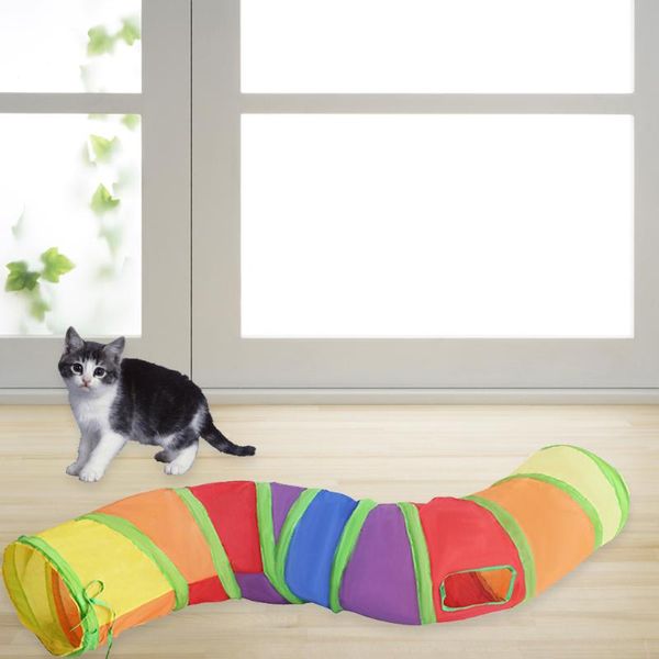 cat toys cats indoor kitty puppy tunnel foldable teaser interactive s shaped rainbow tubes toy with ball
cat toys cats indoor kitty puppy tunnel foldable teaser interactive s shaped rainbow tubes toy with ball
