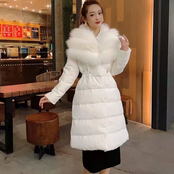 gaoding 90 down jacket women's oversized stitched layers of fox fur collar medium length light luxury fashion 2021 new style, Black
gaoding 90 down jacket women's oversized stitched layers of fox fur collar medium length light luxury fashion 2021 new style, Black