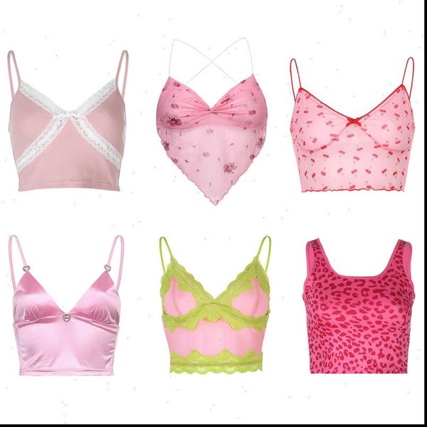 y2k pink crop womens camis e girl cute sweet summer sleeveless halter vest backless sling cami ladies, White
y2k pink crop womens camis e girl cute sweet summer sleeveless halter vest backless sling cami ladies, White