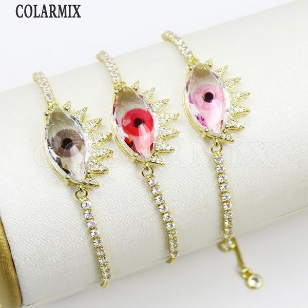 charm bracelets 8 pcs eyes bracelet mix colors accessories for women fahsion jewelry 51687, Golden;silver
charm bracelets 8 pcs eyes bracelet mix colors accessories for women fahsion jewelry 51687, Golden;silver