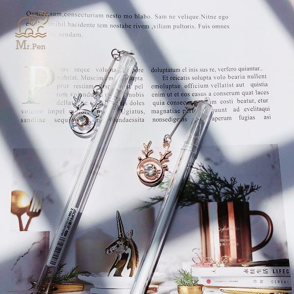 gel pens 2pcs/set cute kawaii black ink cartoon elk antlers pen 0.5mm plastic for writing office school supplies stationery
gel pens 2pcs/set cute kawaii black ink cartoon elk antlers pen 0.5mm plastic for writing office school supplies stationery