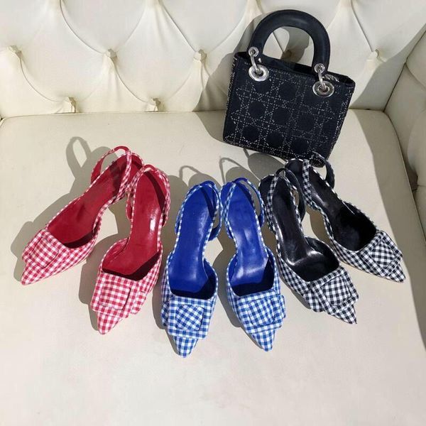 summer shoes woman none-woven back-strap sandals gingham sandas pointe-toes thin heels botas mujer dress, Black
summer shoes woman none-woven back-strap sandals gingham sandas pointe-toes thin heels botas mujer dress, Black