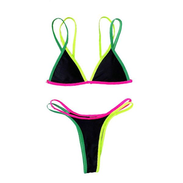 women's swimwear aiujxk triangle bikini 2021 two piece set swimsuit summer female thong bikinis beach swim bathing suit, White;black
women's swimwear aiujxk triangle bikini 2021 two piece set swimsuit summer female thong bikinis beach swim bathing suit, White;black