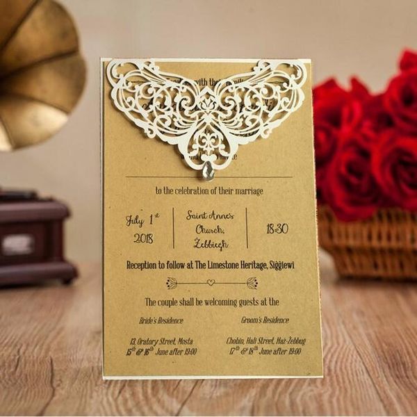 greeting cards laser cut wedding birthday party invitation cards, menu card engagement invitations with rhinestone, 100pcs, express
greeting cards laser cut wedding birthday party invitation cards, menu card engagement invitations with rhinestone, 100pcs, express