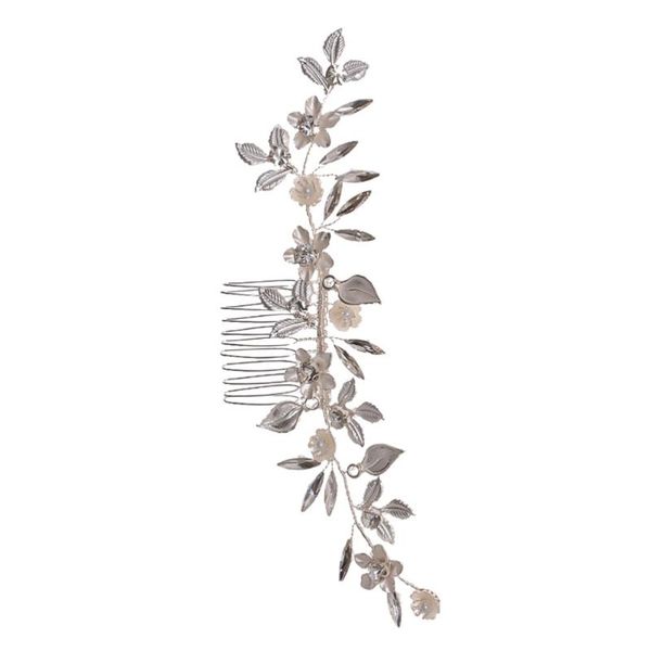 hair brushes wedding bride elegant headdress alloy accessory shiny rhinestone comb, Silver
hair brushes wedding bride elegant headdress alloy accessory shiny rhinestone comb, Silver
