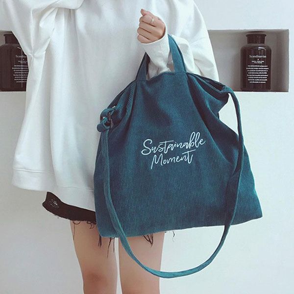 evening bags women corduroy canvas tote handbag female cloth shoulder ladies casual shopping bag girls reusable folding student
evening bags women corduroy canvas tote handbag female cloth shoulder ladies casual shopping bag girls reusable folding student