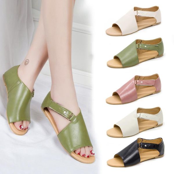 sandals 35-40 41 42 43 plus size peep-toe women's shoes vintage casual beach korean style flat heel, Black
sandals 35-40 41 42 43 plus size peep-toe women's shoes vintage casual beach korean style flat heel, Black