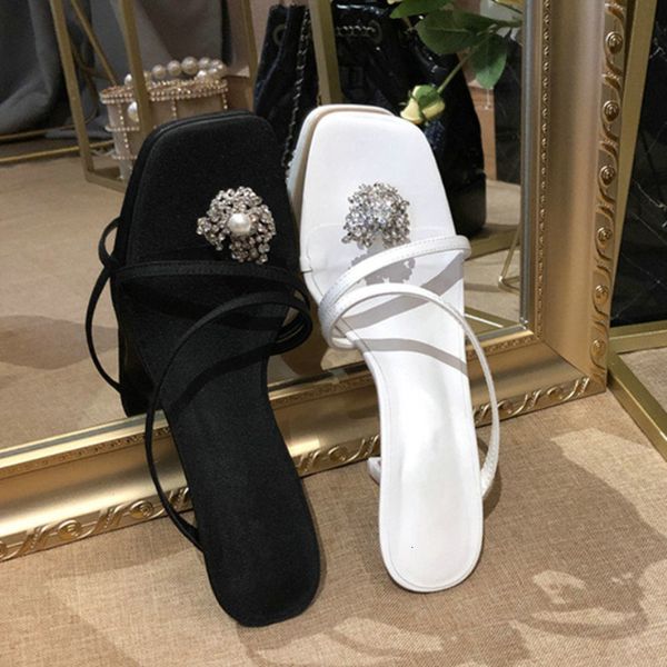 dress shoes new summer women crystal sandals slipper high heel outdoor flip flops narrow strap slides 1z7i, Black
dress shoes new summer women crystal sandals slipper high heel outdoor flip flops narrow strap slides 1z7i, Black