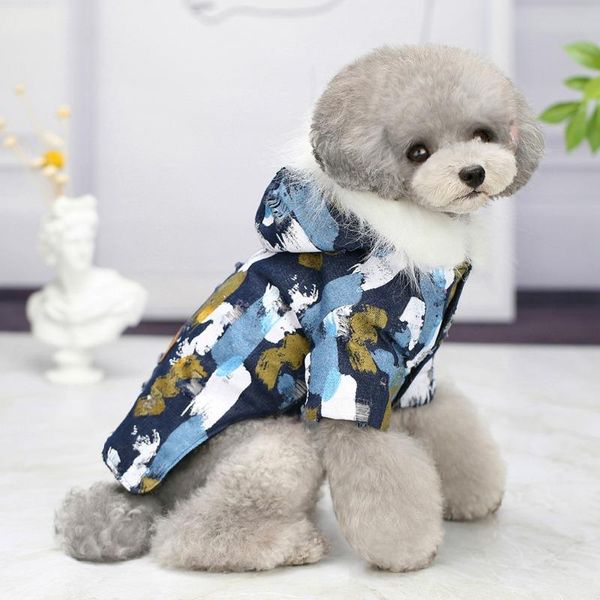 dog apparel printing puppy winter hooded coat pet outfit pure cotton in protect clothes for cat clothing supplies
dog apparel printing puppy winter hooded coat pet outfit pure cotton in protect clothes for cat clothing supplies